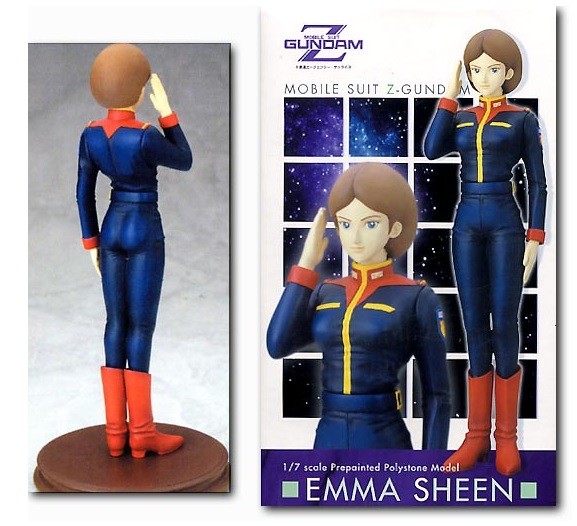 Emma Sheen, Kidou Senshi Z Gundam, B-Club, Pre-Painted, 1/7